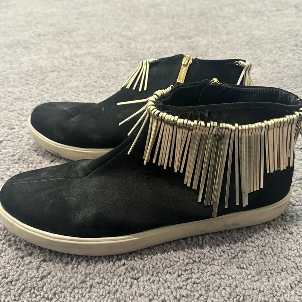 Carrano black bootie sneakers